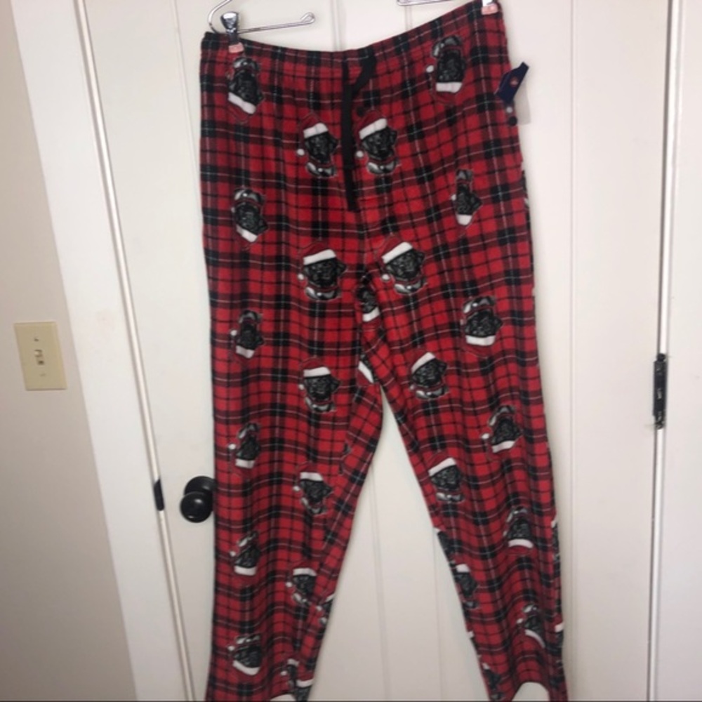 Saddlebred Men's Lounge Pants Red Plaid Large‎ NWT